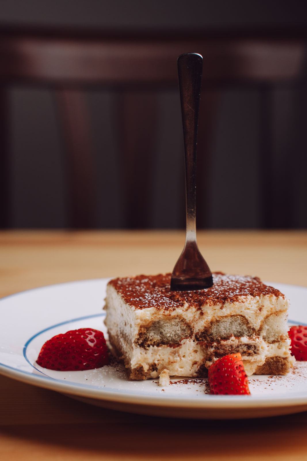 Hausgemachtes Tiramisu bei Mamma Clara